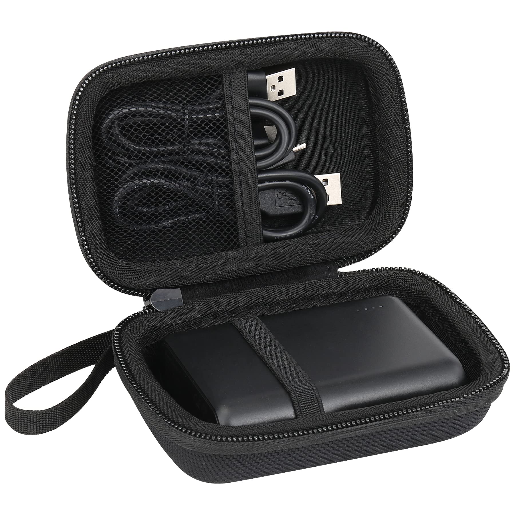 khanka Hard Travel Case Replacement for Anker PowerCore Speed 10000 10000mAh / PowerCore II 10000 QC Charge 3.0 Portable External Charger Battery Power Bank black