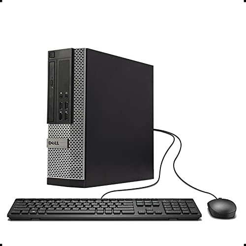 DELL Optiplex 790 SFF Small Form Factor Business Desktop Computer PC (Intel Dual Core i3 CPU 3.3GHz, 4GB DDR3 Memory, 500GB HDD, DVDRW, Windows 10 Professional) (Renewed)']