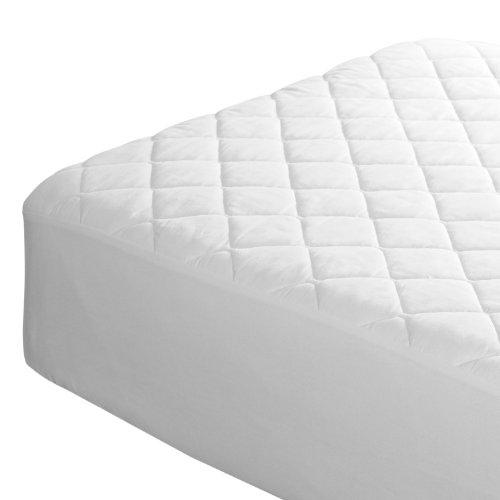 Book Cover California King Mattress Protector Waterproof - Super-Soft Quilted Cotton Bed Cover. Quiet, Comfortable Sleep. Breathable for Cool, Restful Nights. Protects Against Perspiration, Spills