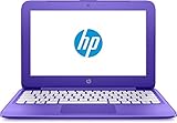 HP 11-y020wm Stream Notebook N3060 1.6GHz 4GB RAM 32GB HDD Windows10 - Purple
