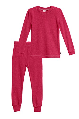 Book Cover City Threads Boys Thermal Underwear Set Long John, Soft Breathable Cotton Base Layer - Made in USA