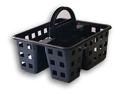 Book Cover Mainstay Small Utility Shower Caddy Tote (Black)