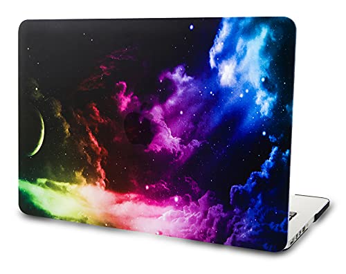 KECC Compatible with MacBook Pro Retina 13 inch Case 2015 2014 2013 2012 Release A1502 A1425 Protective Plastic Hard Shell (Colorful Space)