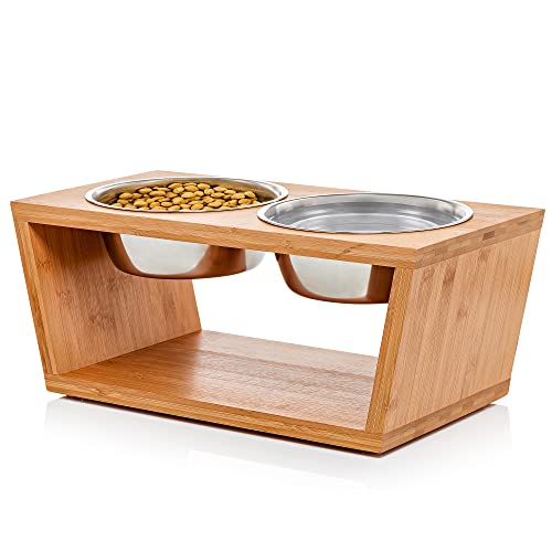 Book Cover Pawfect Pets Elevated Dog Bowl Stand- 7