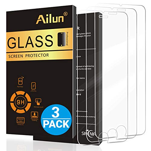 Book Cover AILUN Screen Protector for iPhone 8 Plus/7 Plus/6s Plus/6 Plus-5.5 Inch 3Pack 2.5D Edge Tempered Glass Compatible with iPhone 8 Plus/7 plus/6s Plus/6 Plus-Anti Scratch Case Friendly