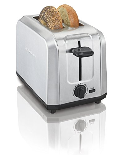 Book Cover Hamilton Beach Brushed Stainless Steel 2-Slice Toaster (22910)