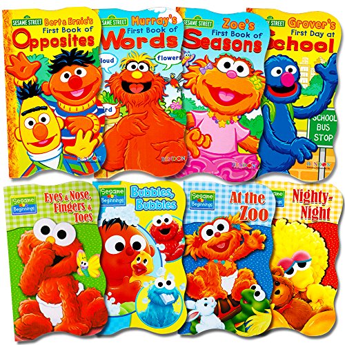 Book Cover Sesame Street Ultimate Board Books Set for Kids Toddlers -- Pack of 8 Board Books