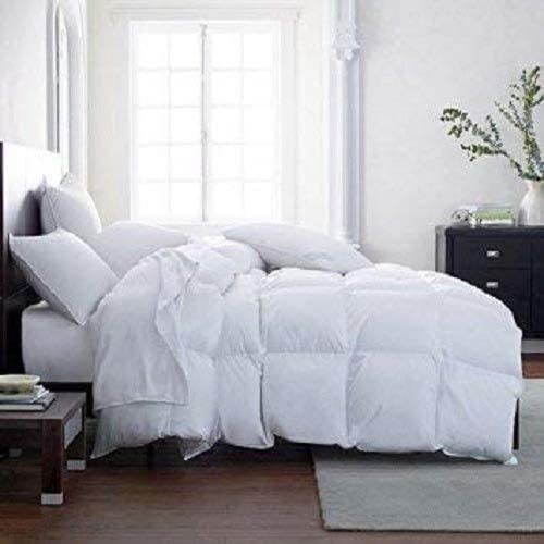 Book Cover The Ultimate Fluffy Comforter Duvet - Luxury Down Alternative Comforter Queen Fluffy Duvet Insert Thick Comforter Premium All Season Breathable Hotel Collection Puffy Comforter White Queen