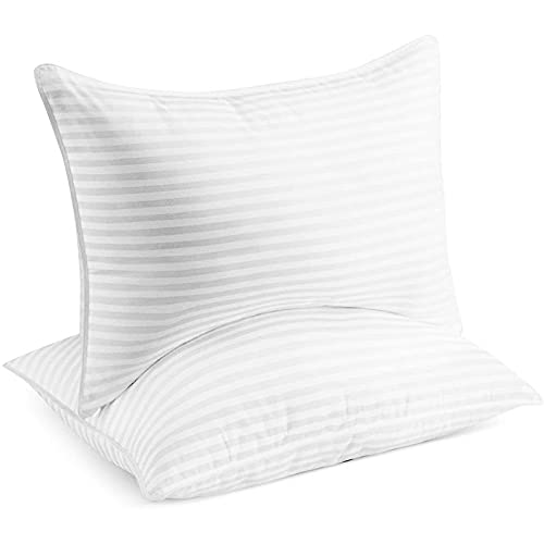 Book Cover Beckham Hotel Collection Bed Pillows for Sleeping - King Size, Set of 2 - Soft, Cooling, Luxury Gel Pillow for Back, Stomach or Side Sleepers