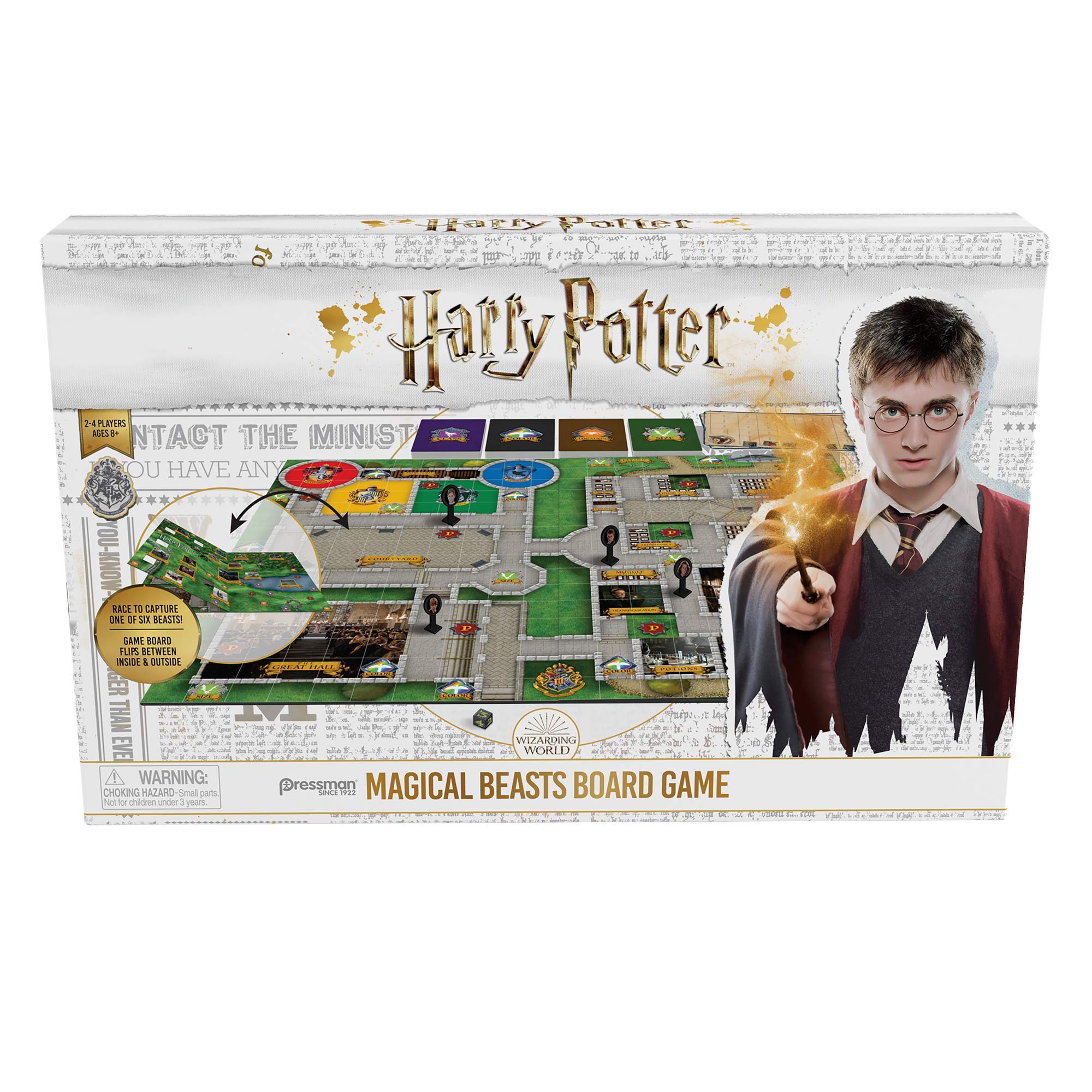Book Cover Pressman Harry Potter Magical Beasts Game