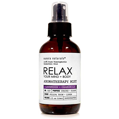 Eunoia Naturals RELAX Lavender + Chamomile Aromatherapy Mist
