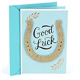 Hallmark Good Luck Card (Horseshoe)