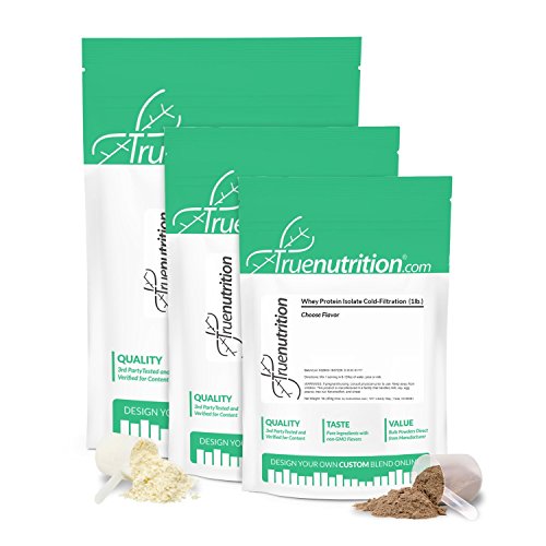 Unflavored Whey Protein Isolate Cold-Filtration - 100% Whey Protein Powder - 27g Protein per Serving - Mixes Easily and Tastes Great - Third Party Tested - Unflavored/Unsweetened - 1lb