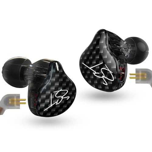 Easy KZ ZST Hybrid Banlance Armature with Dynamic in-Ear Earphone 1BA+1DD HiFi Headset (ZST no mic)