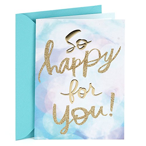 Book Cover Hallmark Congratulations Card or Graduation Card (So Happy for You)
