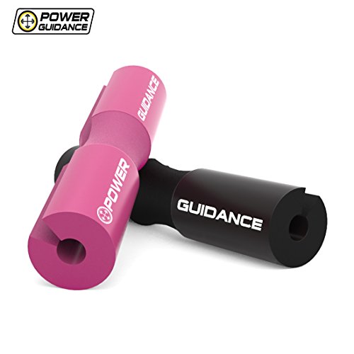 POWER GUIDANCE Coussin de Nuque Support de Nuque &Épaule Etui Housse – Idéal pour Squats Lunges, Hip thrusts, haltérophilie,Olympic Bars