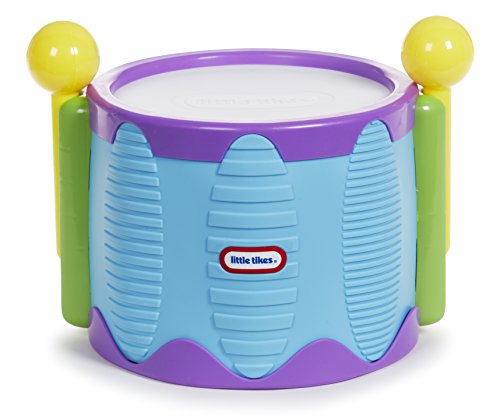 Book Cover Little Tikes Tap-A-Tune Drum Baby Toy, Multi Color (643002), 9.25 L x 9.25 W x 6.30 H Inches