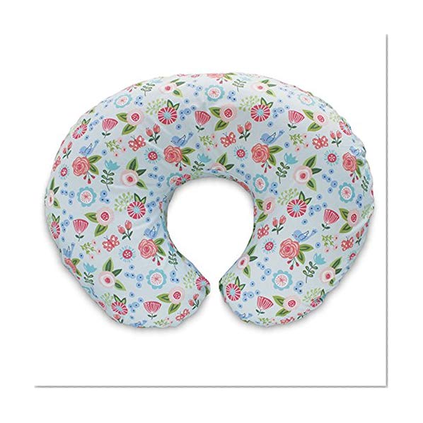 Boppy Pillow Slipcover, Blue Classic Fresh Flowers