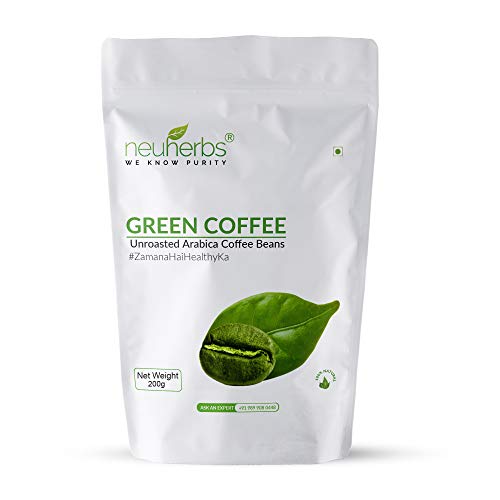 Neuherbs Organic Green Coffee Beans for weight Loss 200g