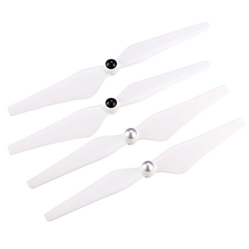 UPair Drone Quadcopter Propellers White, Self-Tightening Propeller Props One, One Plus (4 PCS)