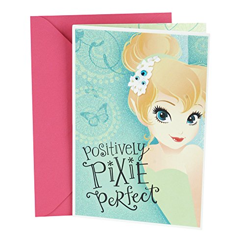 Hallmark Birthday Card for Girls (Tinkerbell)