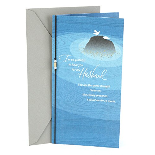 Hallmark Birthday Card for Husband (Doves on Rock) (Model: 0399RZB1187)