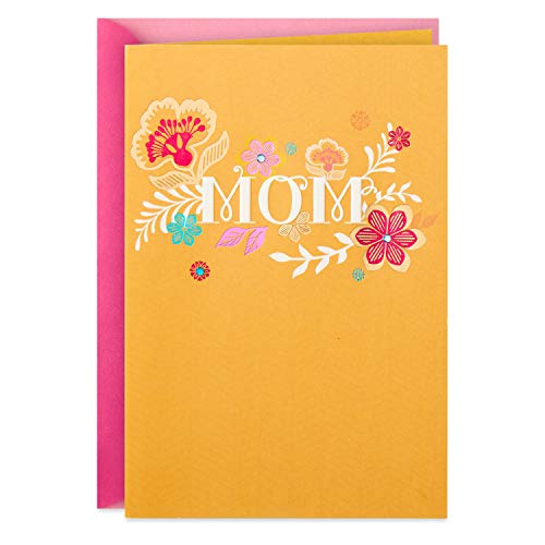 Hallmark Birthday Card for Mom (Flowers)