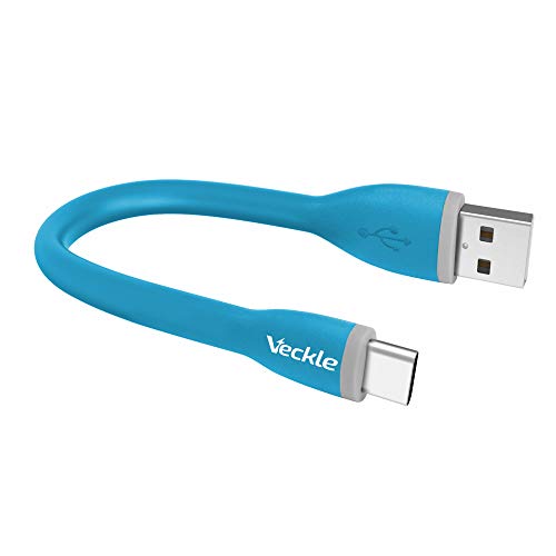 Type C Cable, 0.5ft USB C Cable Short USB C to USB A Cable Portable for Google Pixel, Nexus 6P, Nexus 5X, LG G5, OnePlus 5, HTC U11, Samsung Galaxy