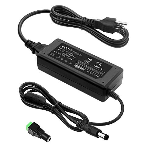 ALITOVE 5V 10A AC to DC Power Supply Adapter Converter Charger 5.5x2.1mm Plug For WS2811 2801 WS2812B LED Strip Pixel Light