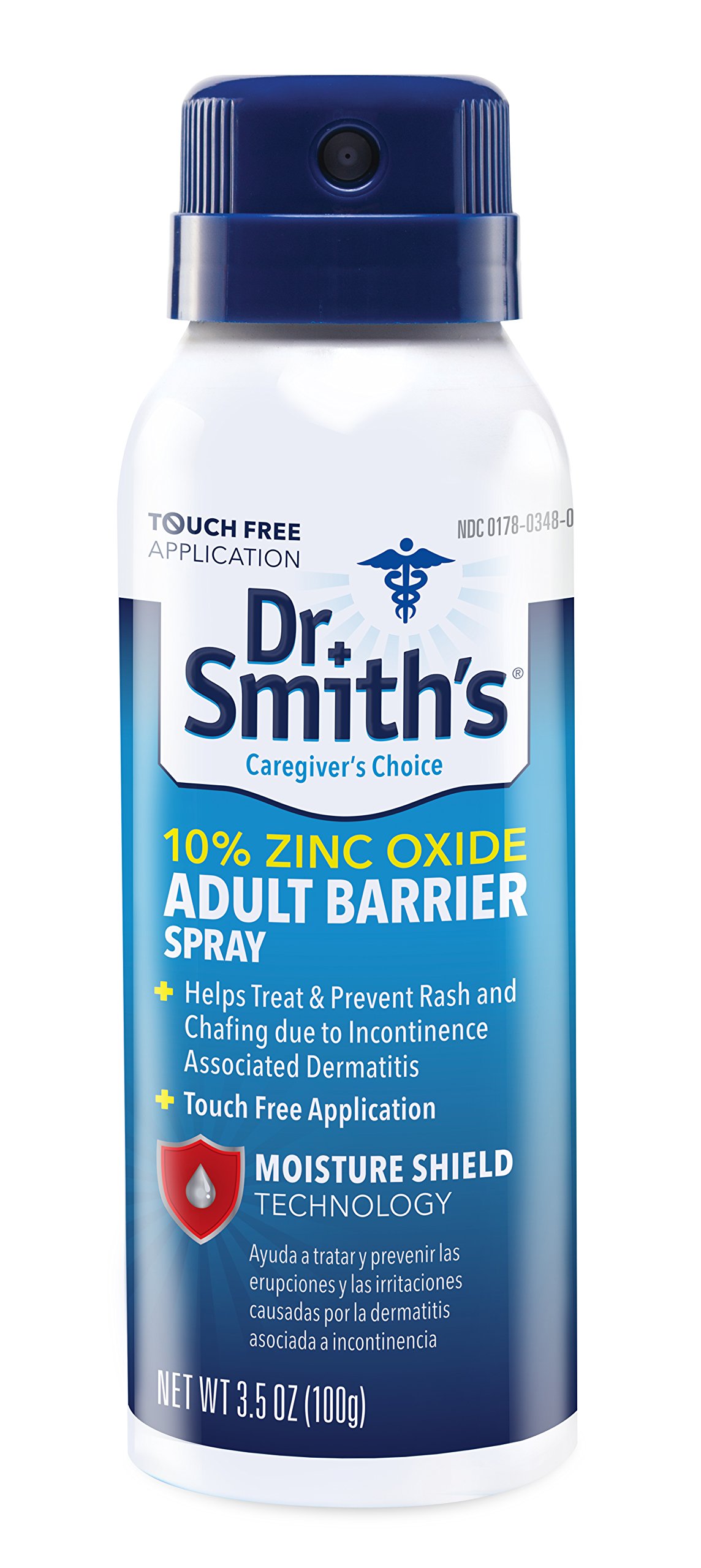 Book Cover Dr. Smith's Caregiver's Choice Touch Free Adult Barrier Spray, 3.5 Ounce