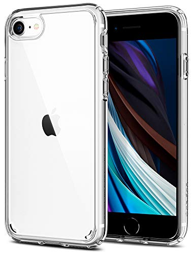 Spigen Ultra Hybrid [2nd Generation] Designed for iPhone SE 2020 Case/Designed for iPhone 8 Case (2017) / Designed for iPhone 7 Case (2016) - Crystal Clear