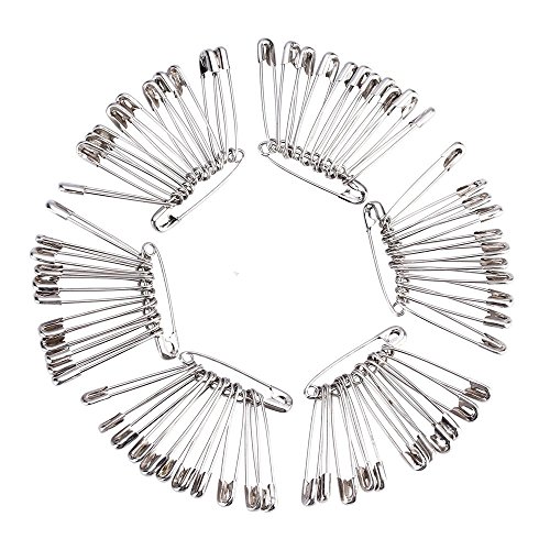 200PCS Safety Pins Size 2 for Sewing, 1.5inch