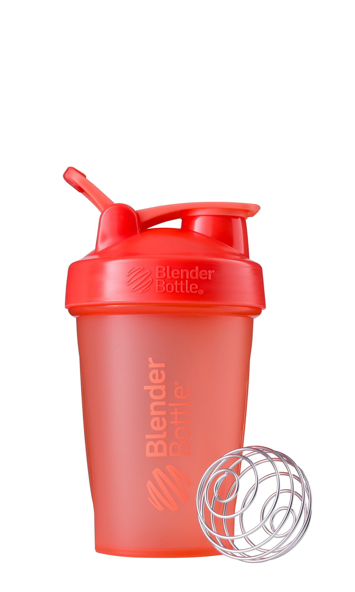 Book Cover BlenderBottle Classic Shaker Bottle Perfect for Protein Shakes and Pre Workout, 20-Ounce, Coral 20oz Coral