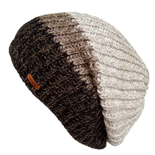 LETHMIK Unique Winter Skull Beanie Mix Knit Slouchy Hat Ski Cap for Men & Women