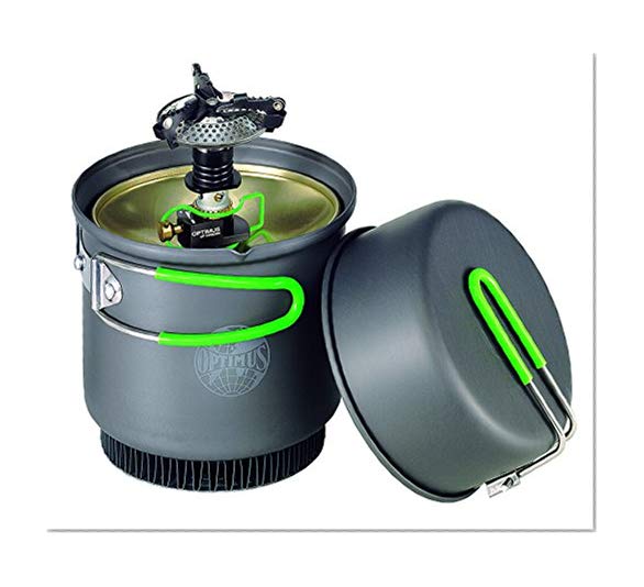 Optimus Crux Weekend Heat Exchanger 0.95L Non Stick, Compact, Versatile, Cook System for Camping and Backpacking