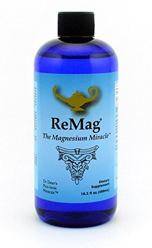 Book Cover ReMag Pico-Ionic Liquid Magnesium by RnA ReSet. Formulated by Dr. Carolyn Dean for Complete Absorption. Experience The Magnesium Miracle. 16.2 fl oz