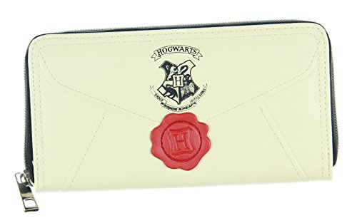 Book Cover Harry Potter Hogwarts Letter Zip Around Wallet