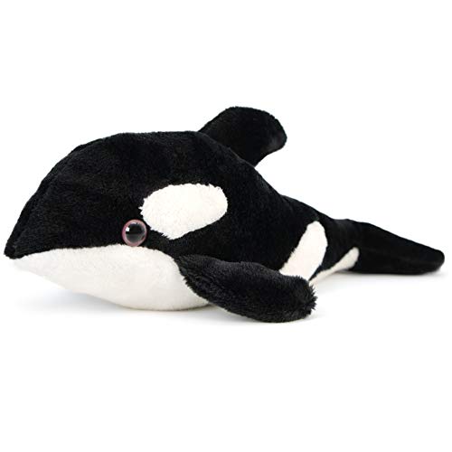 Book Cover Owen The Baby Orca - 8.5 Inch Killer Whale Stuffed Animal Plush Blackfish - by Tiger Tale Toys