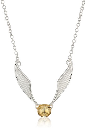 Harry PotterTwo Tone Golden Snitch Pendant Necklace