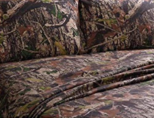Book Cover 4-Pc Camouflage Sheet Set (Full)