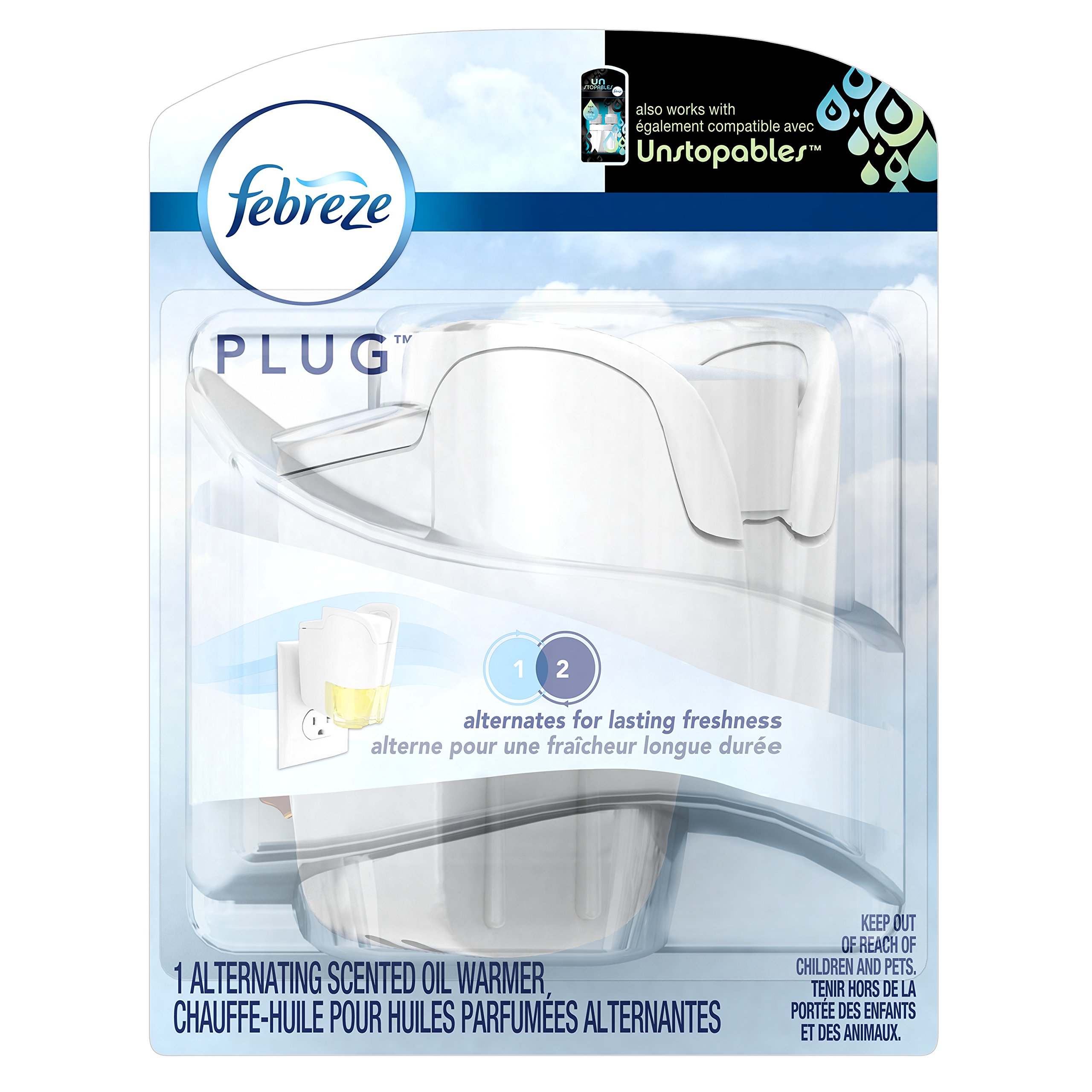 Febreze Air Freshener, Noticeables Air Freshener, Dual Scented Oil Warmer