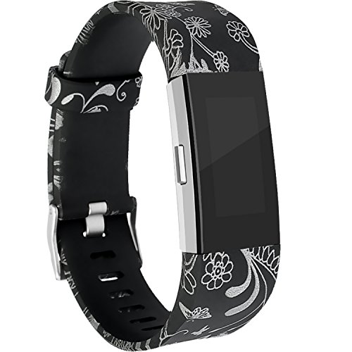 Book Cover RedTaro Bands Compatible with Fitbit Charge 2, Replacement Accessory Wristbands Fairy Small