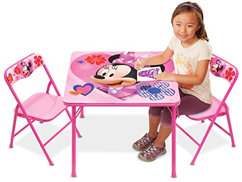 Book Cover Minnie Activity Table Set with 2 Chairs
