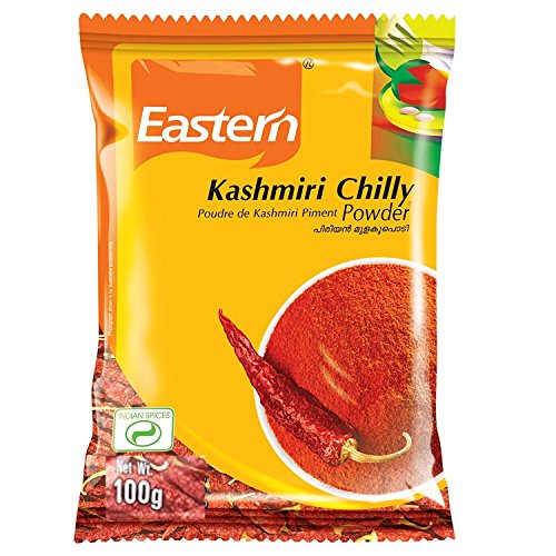Book Cover Eastern Kashmiri Chilly Powder 100g/3.5oz 100% Natural