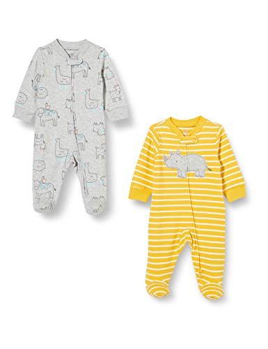 Book Cover Simple Joys by Carter's Baby Boys' 2-Pack Cotton Footed Sleep and Play