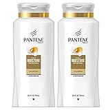 Pantene, Shampoo, Pro-V Daily Moisture Renewal for Dry Hair, 25.4 Fl Oz (Pack of 2), Twin Pack