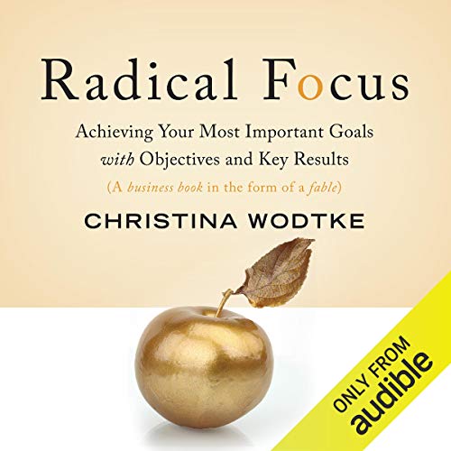 Radical Focus: Achieving Your Most Important Goals with Objectives and Key Results