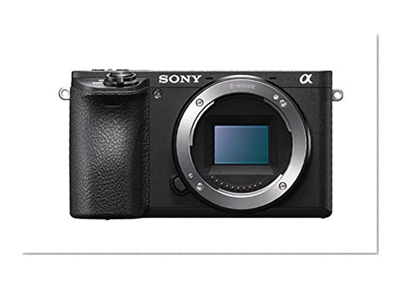 Sony ILCE-6500 Appareil Photo Numérique Hybride Capteur APS-C 24,2 Mpix Stabilisation 5 axes Autofocus Ultra-rapide Tactile 4K Noir