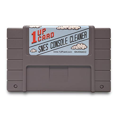 Video Game Console Cleaner Compatible With Super Nintendo (SNES) by 1UPCard
