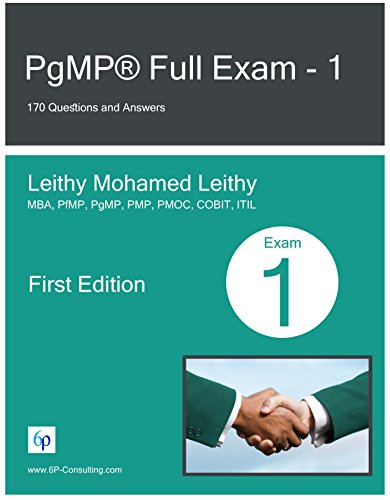 PgMP® Full Exam - 1: 170 Questions and Answers